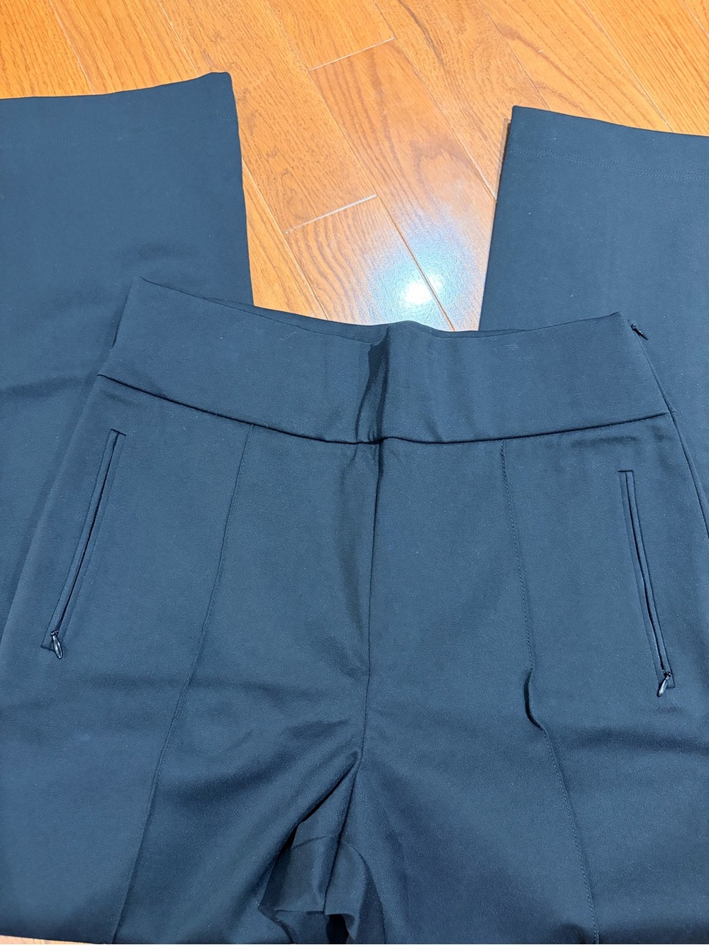 Akris Punto Black Boot-Cut Trousers